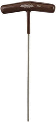 Paramount - 7/64" Hex, T-Handle Cushion Grip, Hex Key - 6-51/64" OAL, Protanium High Torque Steel, Inch System of Measurement - Exact Tool & Supply