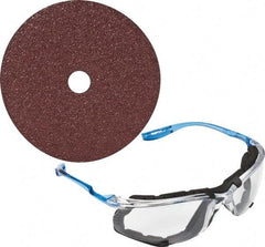3M - 7" Diam 7/8" Hole 36+ Grit Fiber Disc - Very Coarse Grade, Ceramic, 8,600 Max RPM, Series 982C - Exact Tool & Supply