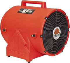 AIR Systems - 12" Inlet, Electric AC Ventilation Fan - 1 hp, 1,866 CFM (Free Air), 115 Max Voltage Rating - Exact Tool & Supply