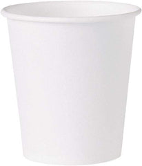 Solo - Paper Water Cups, 3 oz, 100/Bag, 50 Bags/Carton - White - Exact Tool & Supply