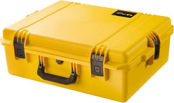 Pelican Products, Inc. - 19-45/64" Wide x 8-39/64" High, Clamshell Hard Case - Yellow, HPX High Performance Resin - Exact Tool & Supply