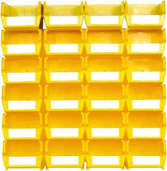 Triton - 12 Lb. Load Capacity, 7-3/8" Deep, Multi-Colored Polypropylene Bin System - 3" High x 4-1/8" Wide x 7-3/8" Long - Exact Tool & Supply