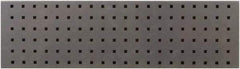 Triton - 31-1/2" Wide x 9" High Peg Board Strip - 1 Panel, Steel with Epoxy Coating, Silver - Exact Tool & Supply