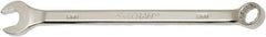 Ability One - 13mm 12 Point Combination Wrench - 15° Offset Angle, Steel, Chrome Finish - Exact Tool & Supply