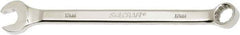 Ability One - 17mm 12 Point Combination Wrench - 15° Offset Angle, Steel, Chrome Finish - Exact Tool & Supply