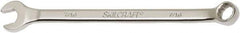 Ability One - 7/16" 12 Point Combination Wrench - 15° Offset Angle, Steel, Chrome Finish - Exact Tool & Supply