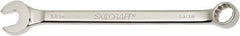 Ability One - 13/16" 12 Point Combination Wrench - 15° Offset Angle, Steel, Chrome Finish - Exact Tool & Supply