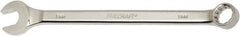 Ability One - 19mm 12 Point Combination Wrench - 15° Offset Angle, Steel, Chrome Finish - Exact Tool & Supply