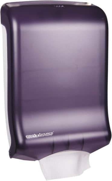 PRO-SOURCE - Manual, Plastic Paper Towel Dispenser - Black - Exact Tool & Supply