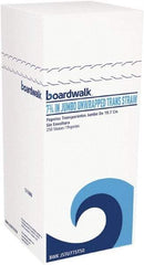 Boardwalk - Jumbo Straws, 7-3/4", Plastic, Translucent, Unwrapped, 250/Pack, 50 Pack/Carton - Exact Tool & Supply