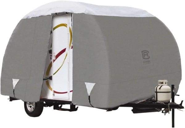 Classic Accessories - Polypropylene RV Protective Cover - 18' 8" Long, Gray and White - Exact Tool & Supply