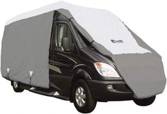Classic Accessories - Polypropylene RV Protective Cover - 20 to 23' Long x 117" High, Gray and White - Exact Tool & Supply