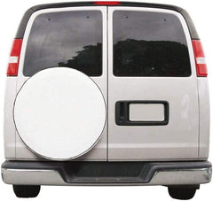 Classic Accessories - Polyvinyl Chloride Tire Protective Cover - 30 to 30-3/4" Diam, Snow White - Exact Tool & Supply