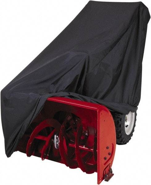 Classic Accessories - Polyester Snow Thrower Protective Cover - 47 x 31 x 37", Black - Exact Tool & Supply