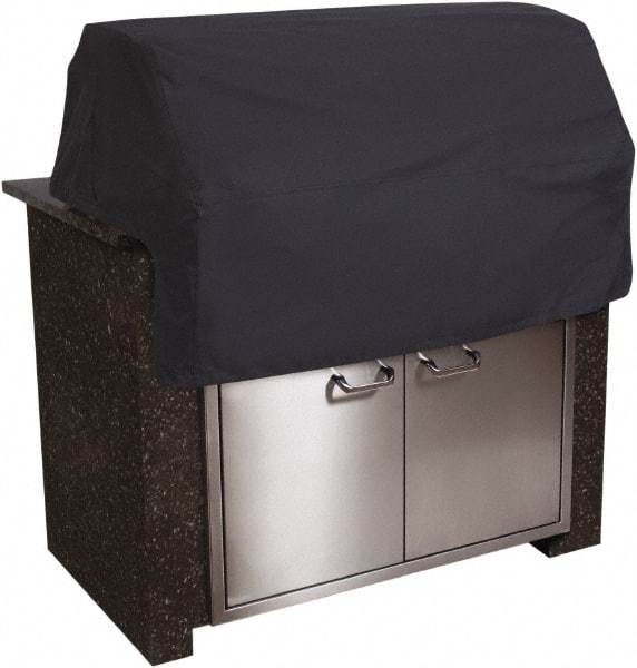 Classic Accessories - Polyester Grill Top Protective Cover - 57 x 29 x 26", Black - Exact Tool & Supply