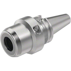 Kennametal - CAT40 1-3/4" Shank Diam Taper Shank, 1-1/4" Hole Diam, Hydraulic Tool Holder/Chuck - 65mm Nose Diam, 4" Projection, 51mm Clamp Depth, Through Coolant - Exact Tool & Supply