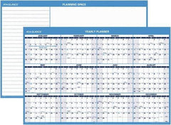 AT-A-GLANCE - 1 Sheet, 48 x 32", Erasable Wall Planner - Blue & White - Exact Tool & Supply