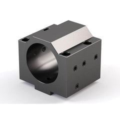Global CNC Industries - Turret & VDI Tool Holders; Type: Mazak ID Block ; Clamping System: 94mm X 60mm ; Tool Axis: ID ; Through Coolant: No ; Additional Information: 4 Mounting Holes - Exact Tool & Supply