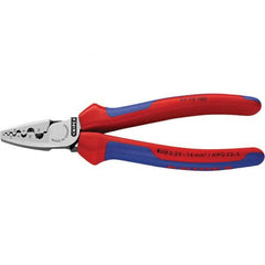 Knipex - Crimpers Type: Crimping Pliers Style: Crimping Pliers for End Sleeves (Ferrules) - Exact Tool & Supply