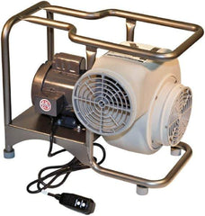 AIR Systems - 8" Inlet, Electric AC Centrifugal Blower - 0.75 hp, 1,308 CFM (Free Air), 220 Max Voltage Rating - Exact Tool & Supply