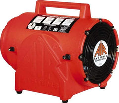 AIR Systems - 8" Inlet, Electric AC Contractor Grade Axial Fan - 0.33 hp, 826 CFM (Free Air), 220 Max Voltage Rating - Exact Tool & Supply