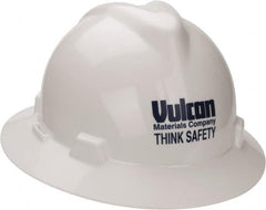 MSA - ANSI Type I Class E 4-Point Ratchet Hard Hat - Exact Tool & Supply