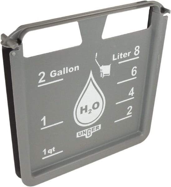 Unger - Polypropylene Removable Divider - Gray, For Use with COMSG - Exact Tool & Supply