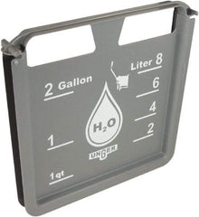 Unger - Polypropylene Removable Divider - Gray, For Use with COMSG - Exact Tool & Supply