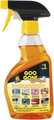 Goo Gone - 12 oz Spray Bottle Adhesive Remover - Removes Adhesives, Gum, Tar, Crayon, Scuff Marks, Wax, Sap - Exact Tool & Supply