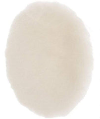 Tru-Maxx - 5-1/4" Diam Wool Buffing & Backing Pad - Exact Tool & Supply