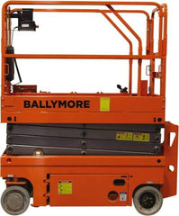 Ballymore - Cherry Pickers (Personal Lifts) Type: Drivable Scissor Lift Type of Power: (4) 12 Volt Battery - Exact Tool & Supply