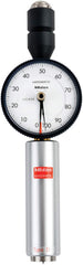 Mitutoyo - Portable Electronic Hardness Testers; Scale Type: Shore D ; Minimum Hardness: 20 HD ; Maximum Hardness: 90 HD ; Tip Angle: 30.00 ; Indenter Type: Sharp Point - Exact Tool & Supply
