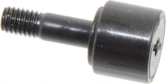 Accurate Bushing - 1/2" Roller Diam x 3/8" Width, 0.19" Stud Diam x 5/8" Length, Stud Cam Follower - Steel, 1/4" Thread Length, 10-32 Thread, 1" OAL, 970 Lb Dynamic Cap, 720 Lb Static Cap - Exact Tool & Supply