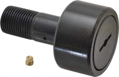 Accurate Bushing - 1-3/4" Roller Diam x 1" Width, 3/4" Stud Diam x 1-3/4" Length, Stud Cam Follower - Steel, 7/8" Thread Length, 3/4-16 Thread, 2-3/4" OAL, 7,870 Lb Dynamic Cap, 7,950 Lb Static Cap - Exact Tool & Supply