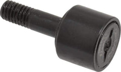 Accurate Bushing - 1/2" Roller Diam x 3/8" Width, 0.19" Stud Diam x 5/8" Length, Stud Cam Follower - Steel, 1/4" Thread Length, 10-32 Thread, 1" OAL, 970 Lb Dynamic Cap, 720 Lb Static Cap - Exact Tool & Supply