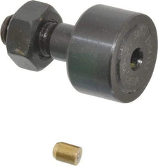 Accurate Bushing - 19mm Roller Diam x 11mm Width, 8mm Stud Diam x 20mm Length, Sealed Stud Cam Follower - Steel, 10mm Thread Length, M8x1.25 Thread, 32mm OAL, 4,250 N Dynamic Cap, 4,600 N Static Cap - Exact Tool & Supply