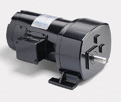 Leeson - 135 RPM, 13:1 Gear Ratio, Gearmotor - 210 Torque - Exact Tool & Supply