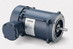Leeson - 3/4 hp Explosion Proof Motor - E56C NEMA Frame, 208-230/460 Volts, 72% Efficiency at Full Load - Exact Tool & Supply
