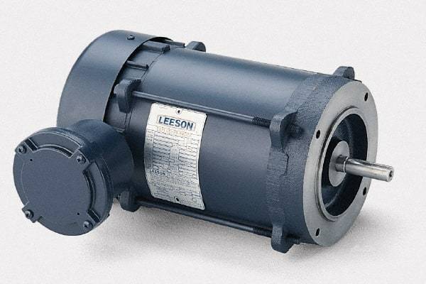 Leeson - 15 hp Explosion Proof Motor - J56C NEMA Frame, 115/208-230 Volts, 72% Efficiency at Full Load - Exact Tool & Supply