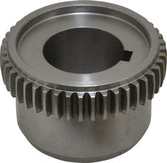 Lovejoy - 1-3/8" Inside x 3-3/4" Outside Diam, Rigid Coupling Hub - 5/16" Keyway Width x 5/32" Keyway Depth - Exact Tool & Supply