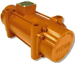 Vibco - 1 Phase, 6.0 Amp, 115 Volt, 13-1/2" Long, Electric Vibrators - 300 to 700 Lbs. Force, 63 Decibels - Exact Tool & Supply