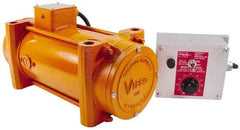 Vibco - 1 Phase, 6.5 Amp, 115 Volt, 14-1/4" Long, Electric Vibrators - 0 to 1,000 Lbs. Force, 72 Decibels - Exact Tool & Supply