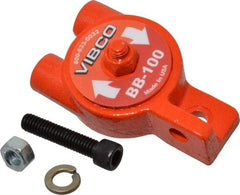 Vibco - 55 Lb. Force, 6 Cubic Feet per Minute, 24,000 RPM, 75 Decibel, Pneumatic Vibrator - 3-1/4" Long x 1-9/16" Wide x 1-7/8" High, 1/8 Port Inlet, 1/8 Port Outlet - Exact Tool & Supply
