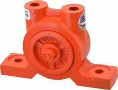 Vibco - 260 Lb. Force, 11 Cubic Feet per Minute, 16,000 RPM, 77 Decibel, Pneumatic Vibrator - 5-3/8" Long x 2-1/4" Wide x 3-9/16" High, 1/4 Port Inlet, 1/4 Port Outlet - Exact Tool & Supply