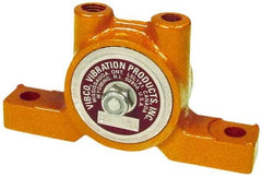 Vibco - 55 Lb. Force, 6 Cubic Feet per Minute, 24,000 RPM, 74 Decibel, Pneumatic Vibrator - 3-7/8" Long x 1-9/16" Wide x 2-3/8" High, 1/8 Port Inlet, 1/8 Port Outlet - Exact Tool & Supply
