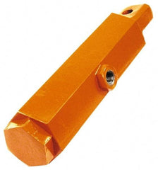 Vibco - 4-1/2 Cubic Feet per Minute, 14,500 RPM, 95 Decibel, Pneumatic Vibrator - 5-1/2" Long x 1-5/16" Wide x 5-1/2" High, 1/8 Port Inlet, 1/8 Port Outlet - Exact Tool & Supply