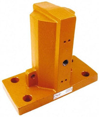 Vibco - 28 Cubic Feet per Minute, 2,200 RPM, 78 Decibel, Pneumatic Vibrator - 10-1/2" Long x 5" Wide x 9-7/16" High, 1/2 Port Inlet, 1/2 Port Outlet - Exact Tool & Supply
