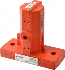 Vibco - 7 Cubic Feet per Minute, 4,500 RPM, 85 Decibel, Pneumatic Vibrator - 6" Long x 2-1/2" Wide x 5" High, 1/4 Port Inlet, 1/4 Port Outlet - Exact Tool & Supply
