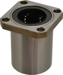 Value Collection - 2" ID, Square Flanged Single Linear Bearing - 3" OD - Exact Tool & Supply