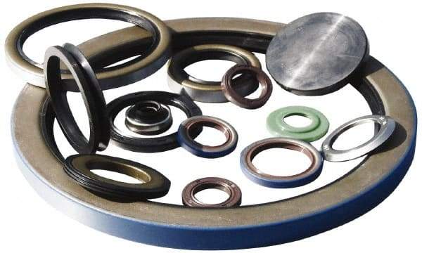 Value Collection - 3.188" ID x 4.999" OD SA Automotive Shaft Seal - Nitrile, 0.438" Thick - Exact Tool & Supply